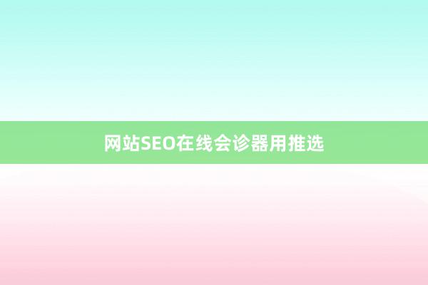 网站SEO在线会诊器用推选